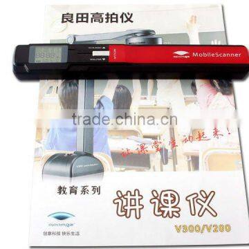 handy scanner with feeder scan photo documents cards HS300C