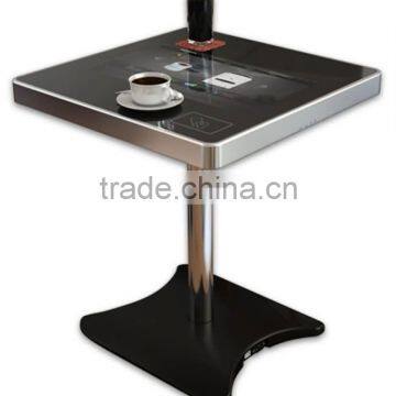FUll HD 22 inch indoor waterproof multi touch table for bar
