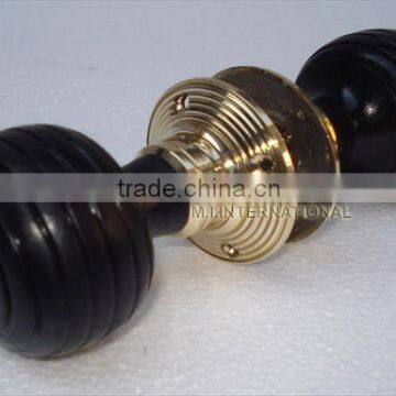 Ebonised Door Knob