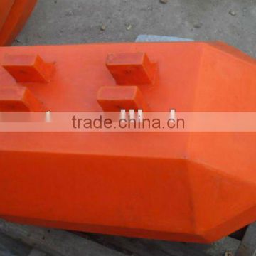 MDPE plastic float for small gold dredger