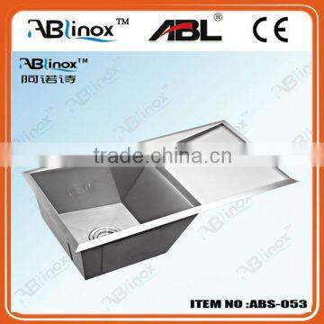 stainless steel stainless steel kitchen sink with stainless steel draining board
