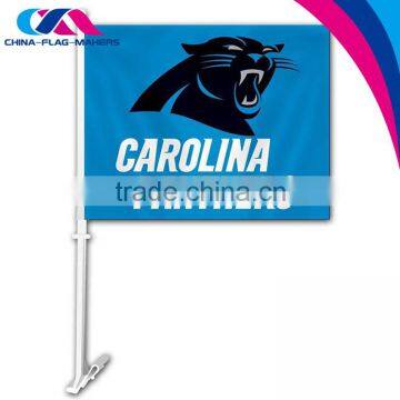 Custom Logo Print Car Seat Head Flag