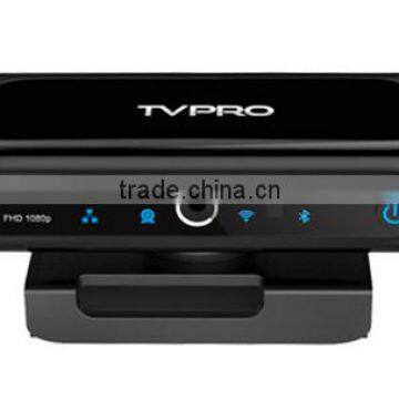 TVPRO HD5 4K Full 1080p HD Webcam A31S Quad Core Android TV Box 2G+8G Android 4.4 Bluetooth WIFI DLNA Smart TV Box photo-2
