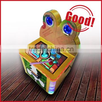 kids amusement park arcade game machine hit the frog coin operated game machine frog prince hammer hit game machine