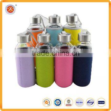 Neoprene 750ML water bottle sleeve holder wide-mouth carrier outdoor sports
