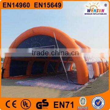 Customed outdoor tennis inflatable air dome tent for sale