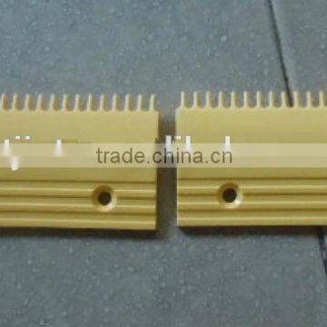 Escalator Comb Plate H2200147, 141*90*90mm,17T, yellow