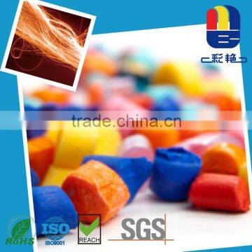 Color masterbatch for ultra-fine fiber