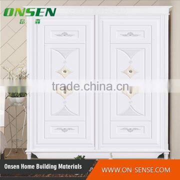 China wholesale bright flush sliding door wardrobe high demand products in market