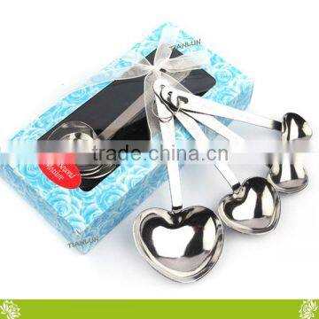 Stainless Steel Measuring Spoons With Silicone Handle,Mini Measuring Spoon Sets for Home Kitchen,Stainless Steel Cookware Set photo-5