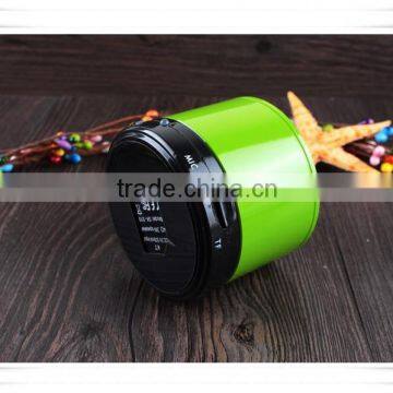 Good quality top sale portable mini bluetooth speaker s10 with led light usb charger and FM Radio