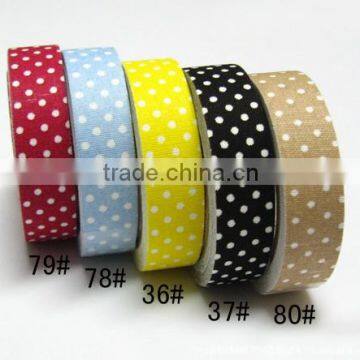 Wholesale YIWU FACTORY cotton Polka Dots Fabric Washi Tape 15mm x 5m wide Roll Decorative Sticky Cotton Adhesive Craft Gift UK