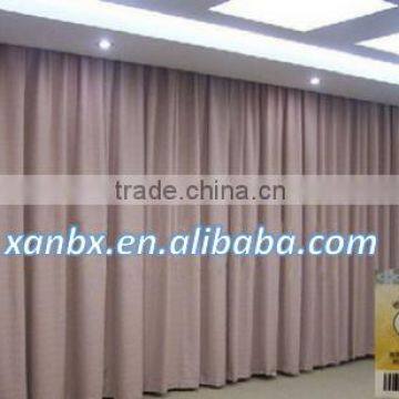 100% polyester fire retardant theatre curtain fabric