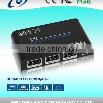 Ultra high speed HDMI Splitter 2 way, 4K*2k, high quality