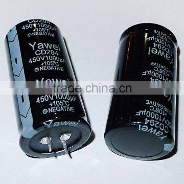 Screw Aluminum Electrolytic Capacitor 450v 1000uf Electronics Capacitor 35*72 photo-2