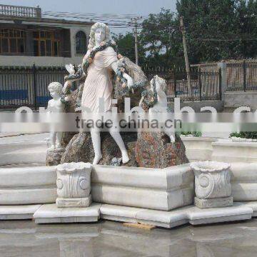 outdoor sculpture water fountain