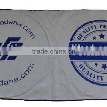 Popular customized logo printed tyvek material car screen sunshade