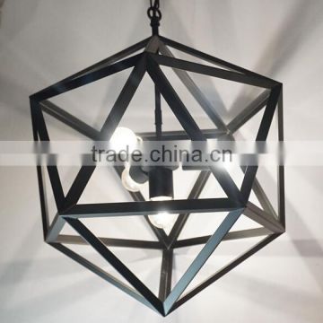 Diamond Pendant Lamp/Light Cage Vintage Industrial Pendant Light /lamp Fixture