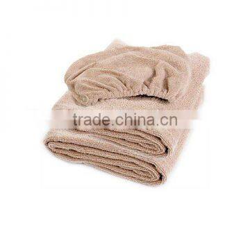 quick-dry microfiber hair turban