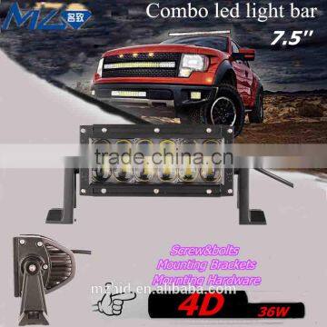 2015 New Products 4x4 Car Accessories 4D Led Light Bar Motorcycle Parts 4D Led Lights