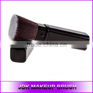 New arrive Square retractable metal synthetic makeup brush Novelty Cosmetic jar powder foundation brush