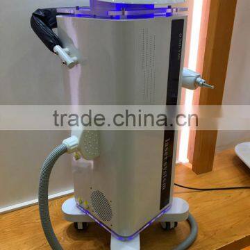 532nm Distributors Wanted Laser Eye Color / Laser Tattoo Removal Machine / Q Switched Nd Yag Laser 1-10Hz