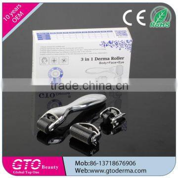 Derma Roller Kit For Acne Scars Derma Rolling System Type Low Price Needle Skin Roller 3 IN 1 Derma Roller 2.0mm photo-2