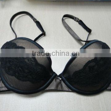 Removable gel sac balcony bra