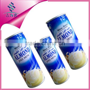 New born brand canned Almond juice drink