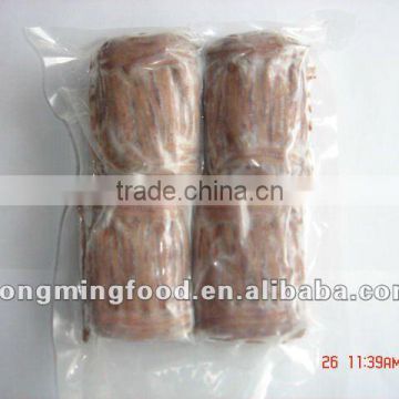 Frozen salted anchovy fillets