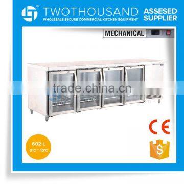 2017 Best Seller Commerical Glass Door Counter Top Refrigeration