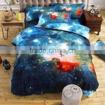 3d Galaxy bedding sets Twin/Queen Size Universe Outer Space Themed Bedspread 2pcs/3pcs/4pcs Bed Linen Bed Sheets Duvet Cover Set