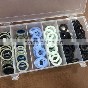 Ford 120pc Engine Standard Oil Drain Plug Gasket Kit