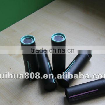 top transparent paper core tube