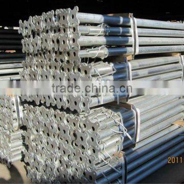 galvanized scaffolding