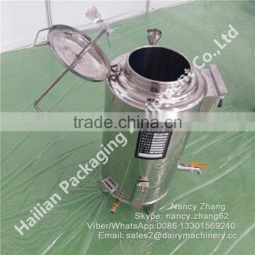 Sanitary Stainless Steel Milk Pasteurizer Machine for Home Using