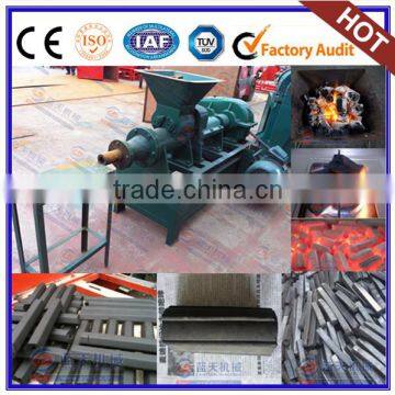 TOP Best Quality Coal Stick Forming Machine Charcoal Briquette Extruder Machine