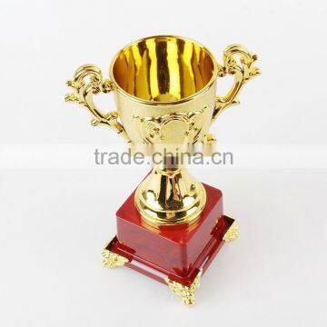 New Golden Electroplating Binaural Metal Plating Trophy for the Prize photo-6
