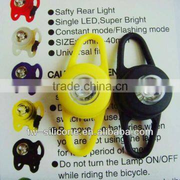 bicycle led silicone lights for safety