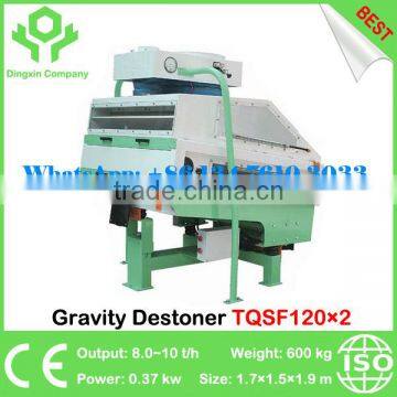 China Best Price Paddy Stoner De-stoner Stone Cleaner TQSF120*2