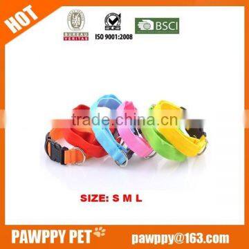 Adjustable Night Safety Double-Sided LED Dog Collar