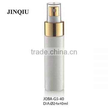 Empty body mist spray bottle,body perfume spray bottle manufacturing,golden collar plastic perfume spray bottle