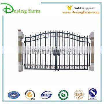 Powder coating wrought iron gate models designs for sale