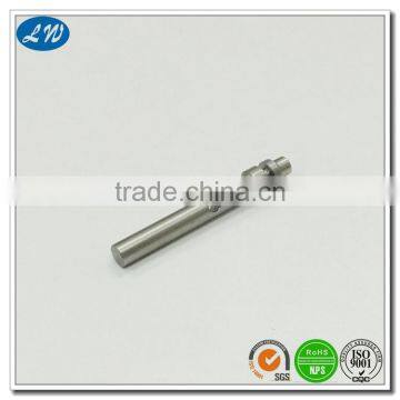 cnc machining high quality stainless steel threaded groove coupling pin