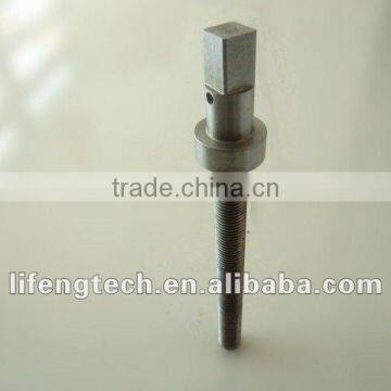 turning and welding screw shaft