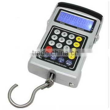 2013 New 7-in-1 Multi-function Digital Luggage Hanging Scale 110lb/0.045lb