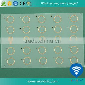 PVC 5*5 Fudan F08 RFID Inlay Sheet photo-3
