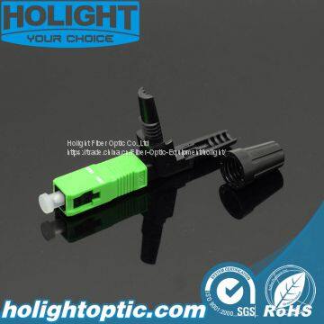 SC/APC Type With Pre-Polished Ferrule Field Assembly Fast Connector photo-3