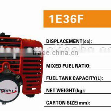 professional two stroke gasoline engine 1E36F for garden and agriculture