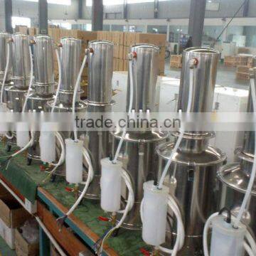 supply iso standard type low price single distilled laboratory water distiller/distilling water apparatus